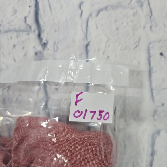 Banana Republic MENS SIZE L Shirt 100% Linen Camden Fit Salmon Long Sleeve - Picture 10 of 10